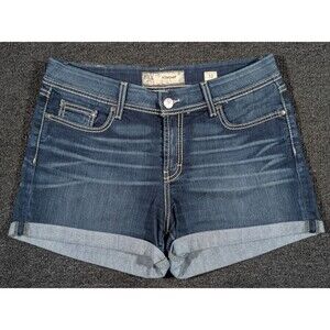 BKE Denim Womens Harper Jean Shorts Size 32 (Fits 34") Flexable Comfort